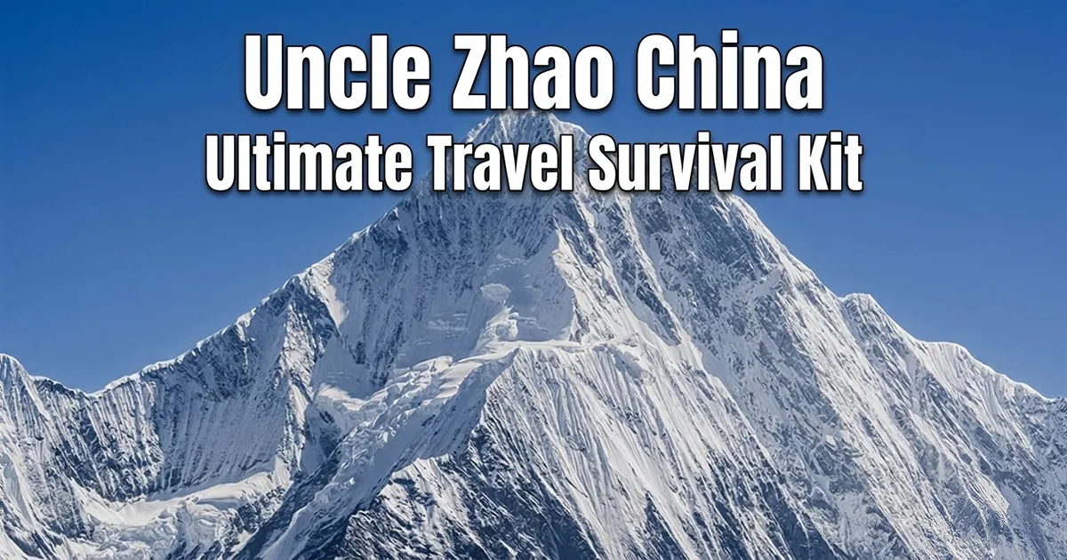 UncleZhaoChina | China Travel Setup & Survival Kit for Foreigners